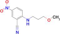2-[(3-methoxypropyl)amino]-5-nitrobenzonitrile