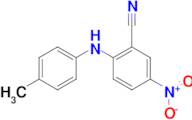 2-[(4-methylphenyl)amino]-5-nitrobenzonitrile