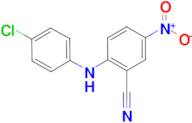 2-[(4-chlorophenyl)amino]-5-nitrobenzonitrile