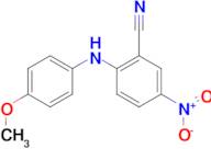 2-[(4-methoxyphenyl)amino]-5-nitrobenzonitrile