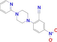 5-nitro-2-(4-pyridin-2-ylpiperazin-1-yl)benzonitrile
