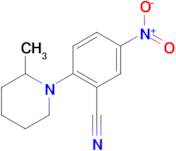 2-(2-methylpiperidin-1-yl)-5-nitrobenzonitrile