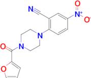 2-[4-(2-furoyl)piperazin-1-yl]-5-nitrobenzonitrile