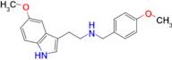 N-(4-methoxybenzyl)-N-[2-(5-methoxy-1H-indol-3-yl)ethyl]amine