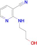 2-[(3-hydroxypropyl)amino]nicotinonitrile