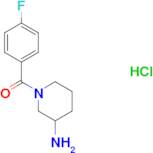 1-(4-fluorobenzoyl)piperidin-3-amine hydrochloride