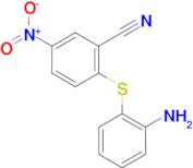 2-[(2-aminophenyl)thio]-5-nitrobenzonitrile
