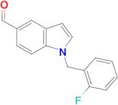1-(2-fluorobenzyl)-1H-indole-5-carbaldehyde