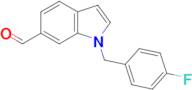 1-(4-fluorobenzyl)-1H-indole-6-carbaldehyde