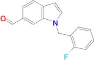 1-(2-fluorobenzyl)-1H-indole-6-carbaldehyde