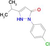 1-(4-chlorophenyl)-3-isopropyl-1H-pyrazol-5-ol