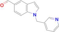 1-(pyridin-3-ylmethyl)-1H-indole-5-carbaldehyde