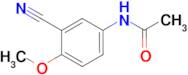 N-(3-cyano-4-methoxyphenyl)acetamide