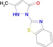 1-(1,3-benzothiazol-2-yl)-3-methyl-1H-pyrazol-5-ol