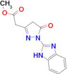 methyl [1-(1H-benzimidazol-2-yl)-5-hydroxy-1H-pyrazol-3-yl]acetate