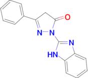 1-(1H-benzimidazol-2-yl)-3-phenyl-1H-pyrazol-5-ol