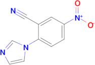 2-(1H-imidazol-1-yl)-5-nitrobenzonitrile