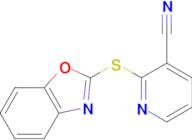 2-(1,3-benzoxazol-2-ylthio)nicotinonitrile