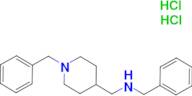 N-benzyl-N-[(1-benzylpiperidin-4-yl)methyl]amine dihydrochloride