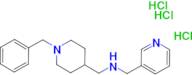 N-[(1-benzylpiperidin-4-yl)methyl]-N-(pyridin-3-ylmethyl)amine trihydrochloride