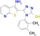 5-(3-aminothieno[2,3-b]pyridin-2-yl)-4-(2,3-dimethylphenyl)-4H-1,2,4-triazole-3-thiol