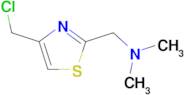 N-{[4-(chloromethyl)-1,3-thiazol-2-yl]methyl}-N,N-dimethylamine