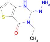 3-ethyl-2-hydrazinothieno[3,2-d]pyrimidin-4(3H)-one