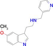 N-[2-(5-methoxy-3H-indol-3-yl)ethyl]-N-(pyridin-3-ylmethyl)amine