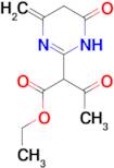 ethyl (2E)-2-(4-hydroxy-6-methylpyrimidin-2(1H)-ylidene)-3-oxobutanoate