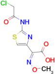 (2Z)-{2-[(chloroacetyl)amino]-1,3-thiazol-4-yl}(methoxyimino)acetic acid