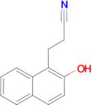3-(2-hydroxy-1-naphthyl)propanenitrile