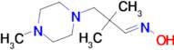 (1E)-2,2-dimethyl-3-(4-methylpiperazin-1-yl)propanal oxime