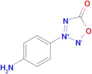 3-(4-aminophenyl)-1,2,3,4-oxatriazol-3-ium-5-olate