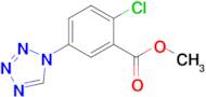 methyl 2-chloro-5-(1H-tetrazol-1-yl)benzoate