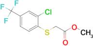 methyl {[2-chloro-4-(trifluoromethyl)phenyl]thio}acetate