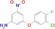 3-(3-chloro-4-fluorophenoxy)-5-nitroaniline