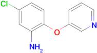 5-chloro-2-(pyridin-3-yloxy)aniline