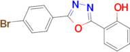 2-[5-(4-bromophenyl)-1,3,4-oxadiazol-2-yl]phenol