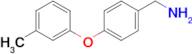 1-[4-(3-methylphenoxy)phenyl]methanamine