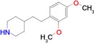 4-[2-(2,4-dimethoxyphenyl)ethyl]piperidine