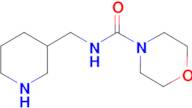 N-(piperidin-3-ylmethyl)morpholine-4-carboxamide