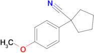 1-(4-methoxyphenyl)cyclopentanecarbonitrile