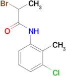 2-bromo-N-(3-chloro-2-methylphenyl)propanamide