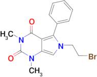 6-(2-bromoethyl)-1,3-dimethyl-5-phenyl-1H-pyrrolo[3,4-d]pyrimidine-2,4(3H,6H)-dione