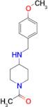 1-acetyl-N-(4-methoxybenzyl)piperidin-4-amine