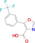 5-[3-(trifluoromethyl)phenyl]-1,3-oxazole-4-carboxylic acid