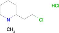 2-(2-Chloroethyl)-1-methylpiperidine hydrochloride