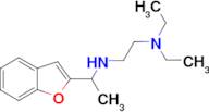 N'-[1-(1-benzofuran-2-yl)ethyl]-N,N-diethylethane-1,2-diamine