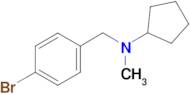 N-(4-bromobenzyl)-N-cyclopentyl-N-methylamine