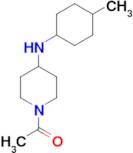 1-acetyl-N-(4-methylcyclohexyl)piperidin-4-amine